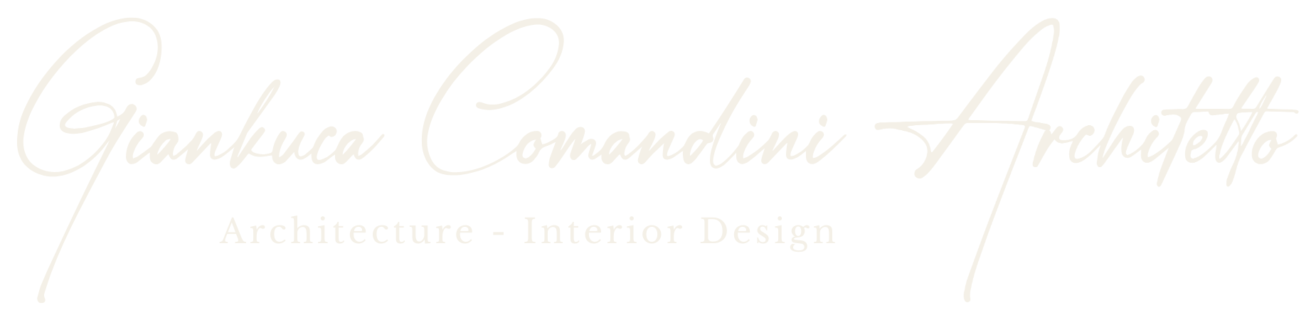 Gianluca Comandini Architetto — GCA Studio