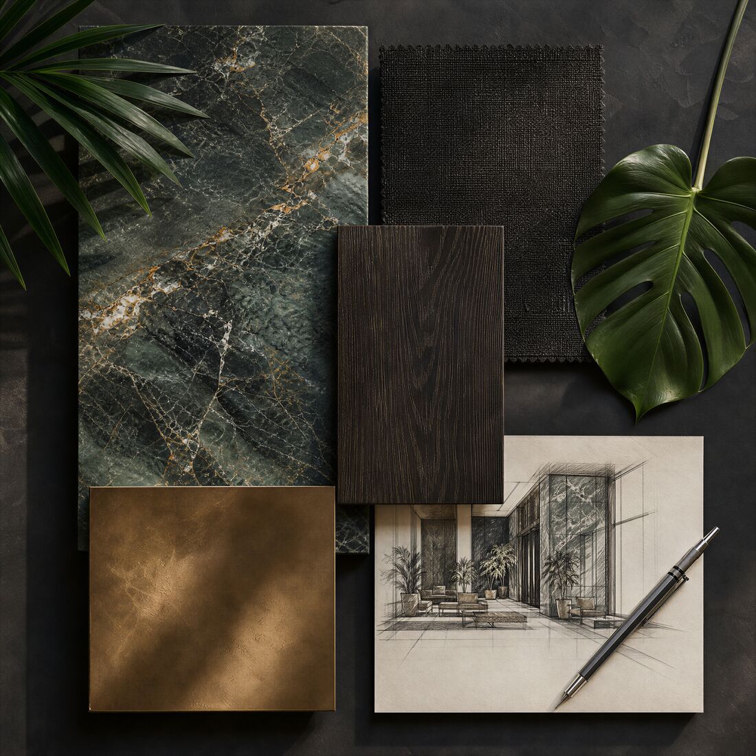 Material palette